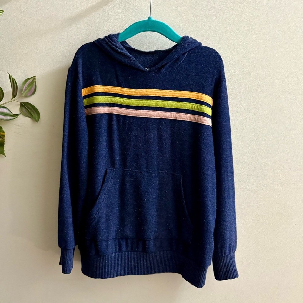 CHASER HOODIE DARK BLUE KIDS SZ 6